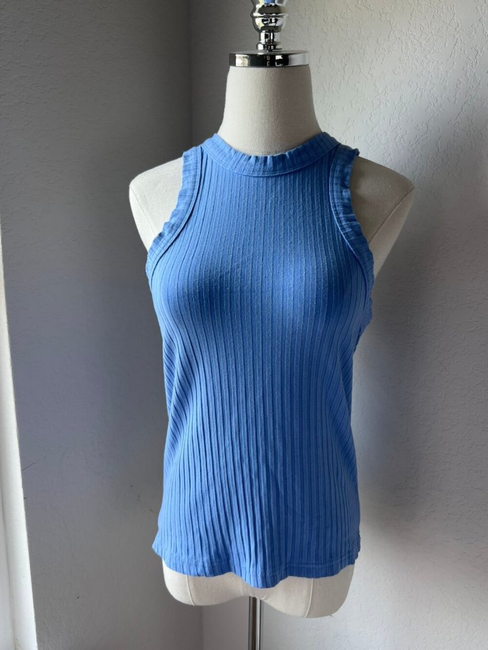 Free People Movement Blue Tank Top size Medium